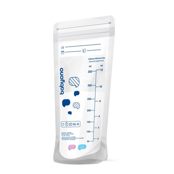 Продукт  Babyono - Торбички за съхранение на храна 350 мл-20бр.  - 0 - BG Hlapeta